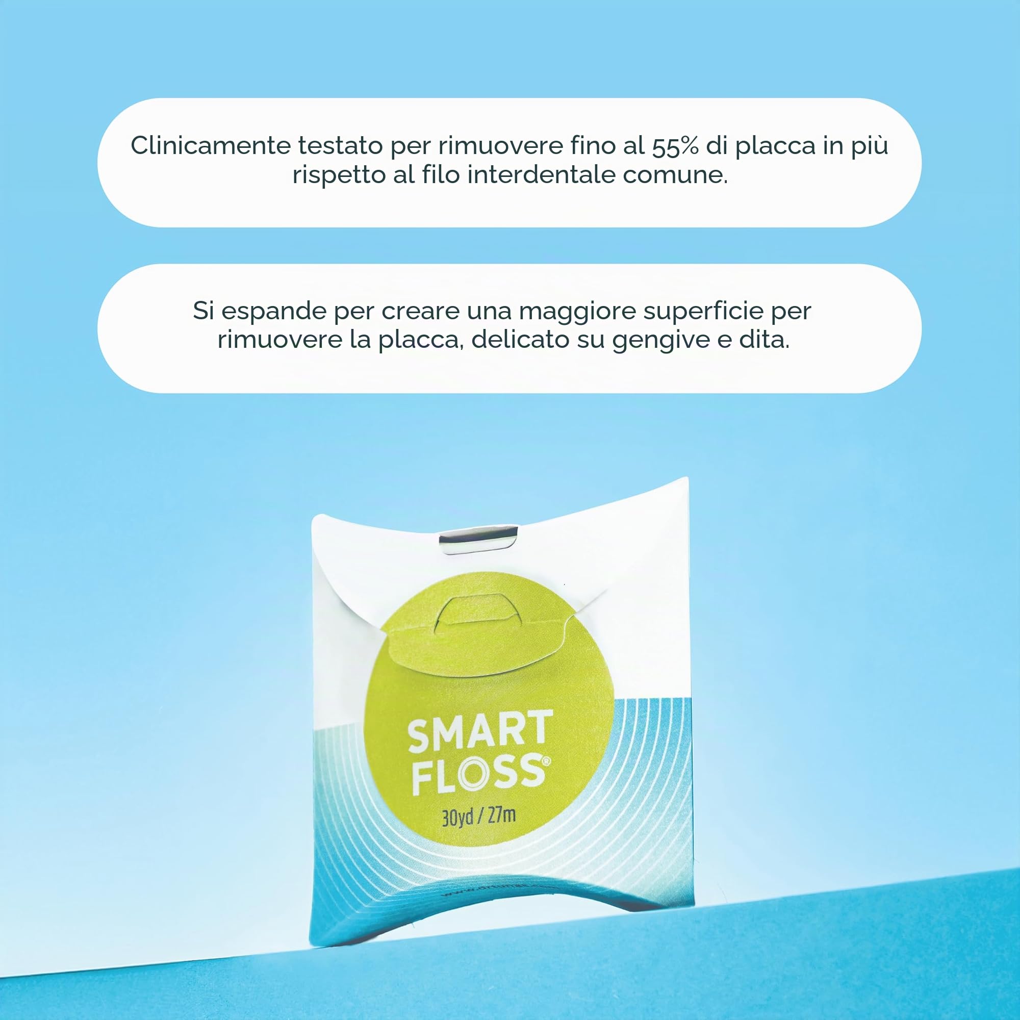 Dr. Tung's Smart Floss, 30 m, sapore di cardamomo naturale 1 ea colori possono variare (confezione da 2)