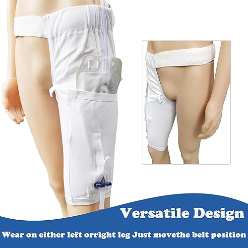 Miniatura 4 de Soporte de bolsa de drenaje de orina, soporte de bolsa de pierna de catéter,Dispositivo de estabilización de bolsas de catéter,Soporte de bolsas de