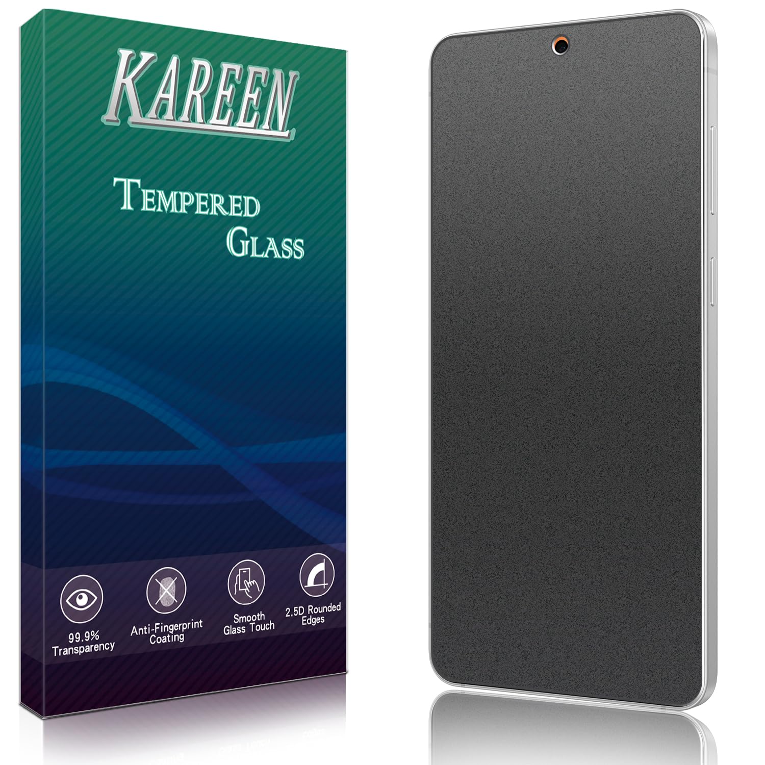 Photo 1 of KAREEN 2 Pack Matte Screen Protector Designed for Samsung Galaxy S26 6.3 inch Anti Glare Tempered Glass Flim, Smooth as Silk, Anti Fingerprint, Anti Scratch, Bubble Free, Case Friendly