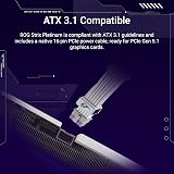 ASUS ROG Strix 1000W Platinum White Edition (80 Plus and Cybenetics Platinum, Fully Modular ATX, ATX 3.1, PCIe 5.1, GaN MOSFET, GPU-First IVS, ROG Equalizer 12V-2x6, 10 years) - 7