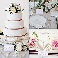 Vista 5 de Tatuo 100 Pcs Metallic Gift Card Envelopes Bulk Mini Thick Envelopes Small Heavyweight Cardstock Paper Envelope for Business Cards Thank You Card