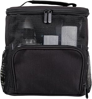 Hangable Toiletry Bag – Mesh Shower Organizer, Quick-Dry Design, Sturdy Hook, Spacious Compartments | Travel Mesh Bag for College Dorm, Gym, Camping, Hotel, Bathroom Storage, Outdoor Trips, Daily Use