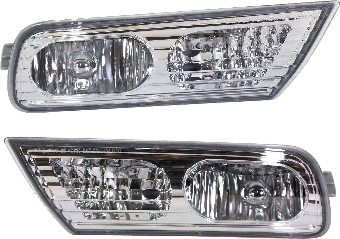 Garage-Pro Fog Lights Assembly For Acura MDX 2007-2009 Halogen Front, Driver and Passenger Side