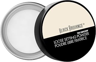 Black Radiance True Complexion Loose Setting Powder Honeymoon - Ash-Free All-Day Set for Darker Skin Tones