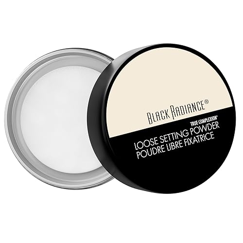 Black Radiance True Complexion - Polvo de ajuste suelto, Cocoa Kisses, 0.64 onzas (el embalaje puede variar)
