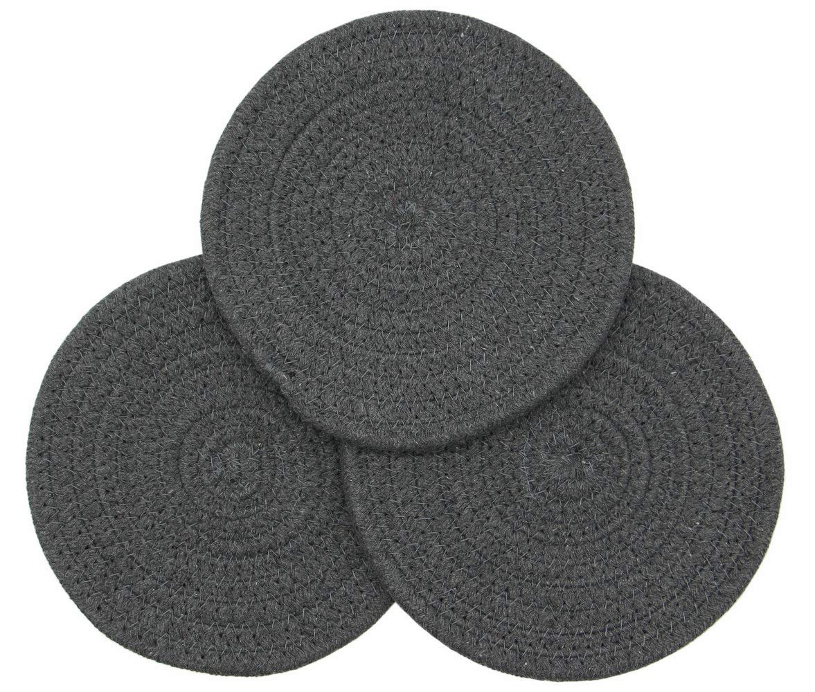 ME.FAN Untersetzer-Set – 8 Stück, 20,3 Cm, Baumwolle, Hitzebeständig