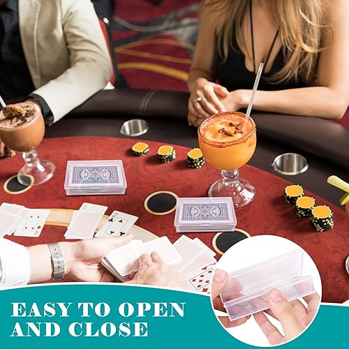 Miniatura 4 de Paquete de 12 cajas transparentes, cajas de plástico para tarjetas