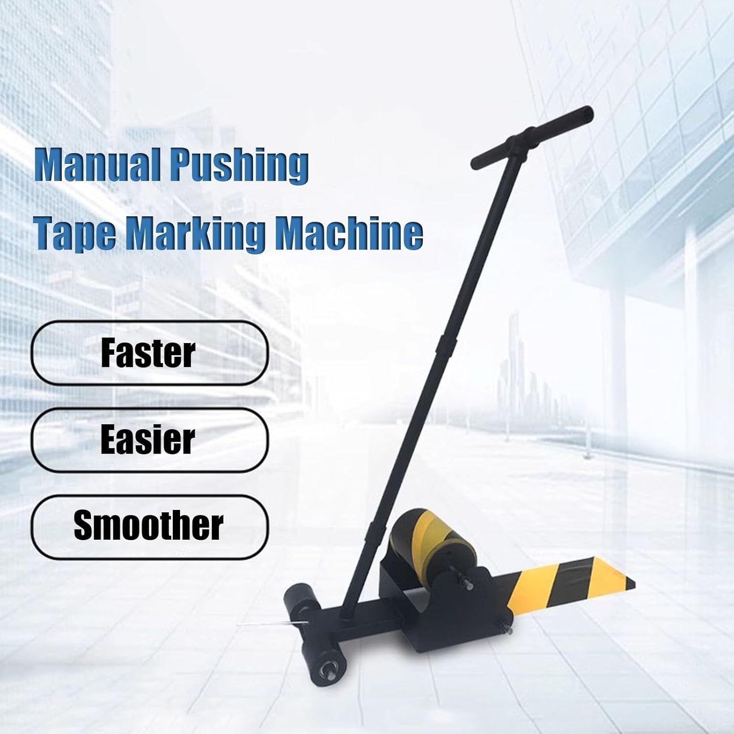 Floor Tape Applicator - Court Line Tape Machine Paint Applicator Sticker Applicator Tool - Fits Tape Up to 5.9" in Wide