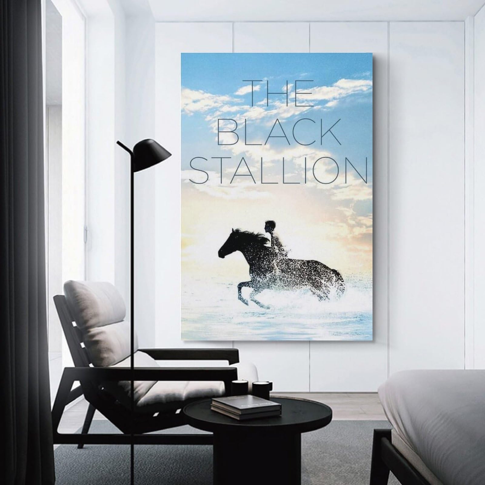 Amazon.com: GUSMYPLG The Black Stallion Movie Poster.2 Canvas