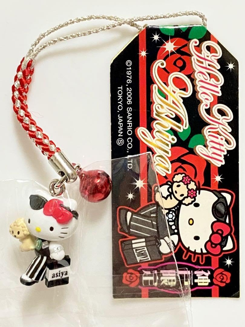 超希少！ハローキティ ドラッグストアモリ薬剤師根付け ハローキティ 激レアドラッグストア モリ根付けストラップ 薬剤師ver