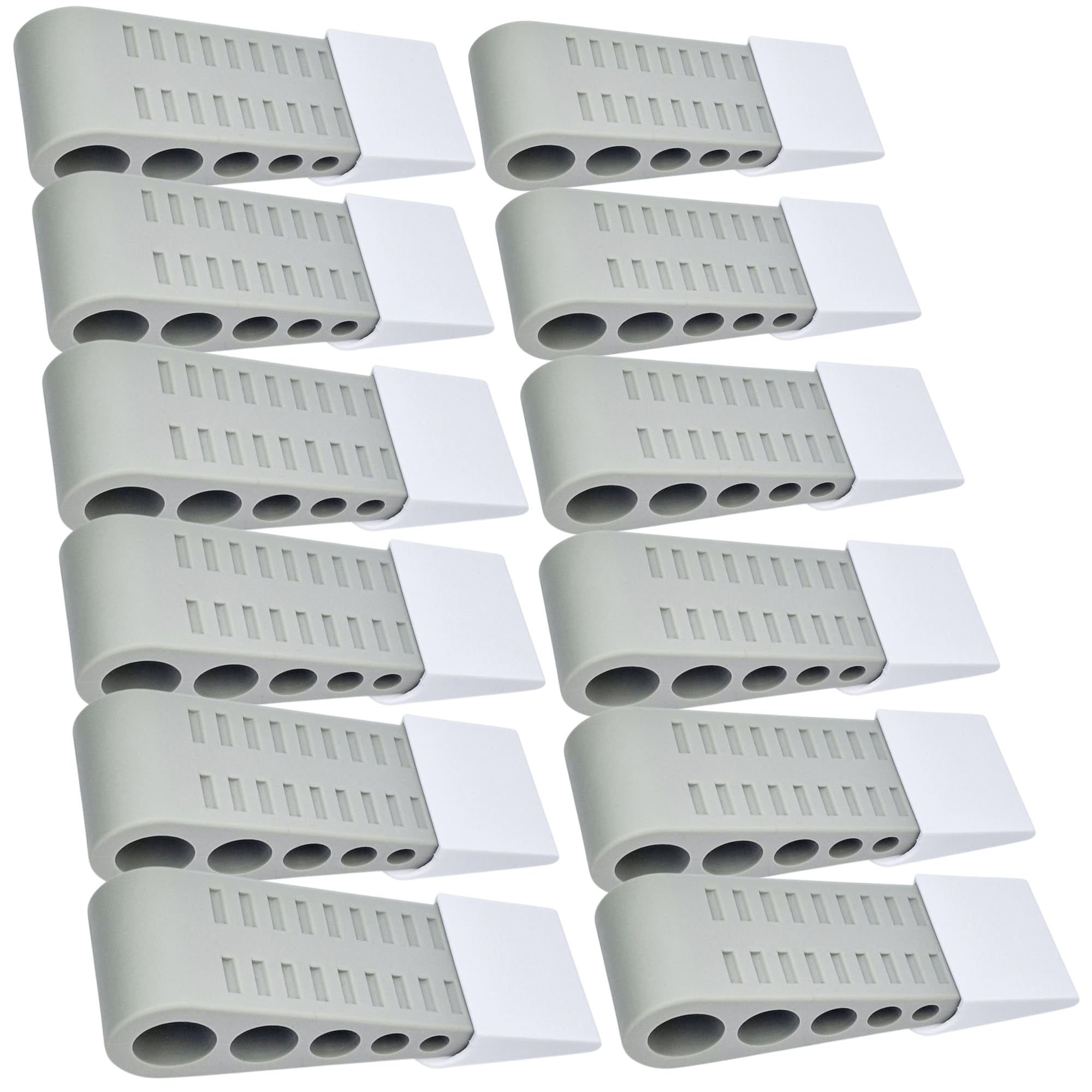 12Pieces, Door Stop, Door Wedges, Door Wedges Indoors Rubber, Door Stopper, Rubber Door Wedge, Door Wedge Heavy Duty, Door Stopper Floor, Door Stop Wedge,Door Jammer.
