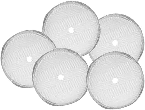 Miniatura 8 de Filtro de repuesto para prensa francesa, 5 unidades, 12 onzas, 4 tazas para cafeteras de prensa francesa, filtros de partículas de té y posos de