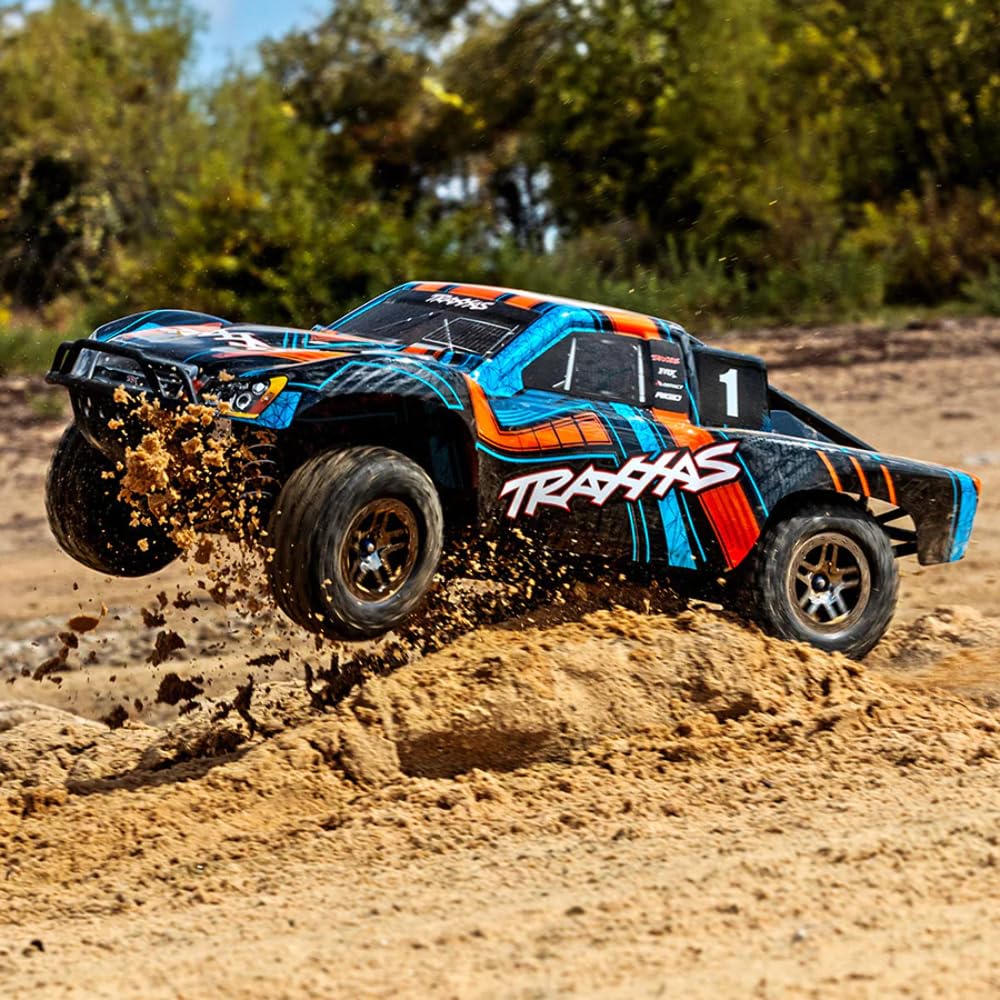 トラクサススラッシュ4X4アルティメイト1/10 Amazon.com: 1/10 Slash Ultimate, 4WD, VXL Clipless (Requires