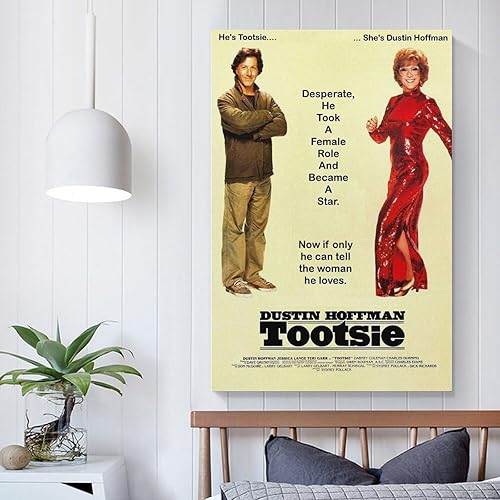 Miniatura 5 de Tootsie - Pósteres de películas retro de los años 80, pintura vintage sobre lienzo, póster de arte de pared, impresión de desplazamiento de imagen,