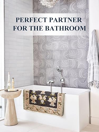 Miniatura 10 de PROOX Boquilla de bañera de metal con desviador de bronce aceitado, boquilla desviadora para ducha de mano