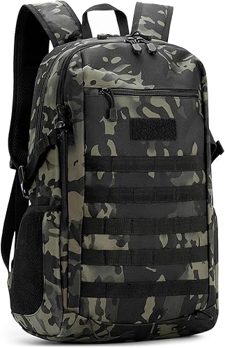 Miniatura 14 de HUNTVP Mochila táctica de 10L/20L/30L, mochila militar MOLLE, mochila de asalto táctica