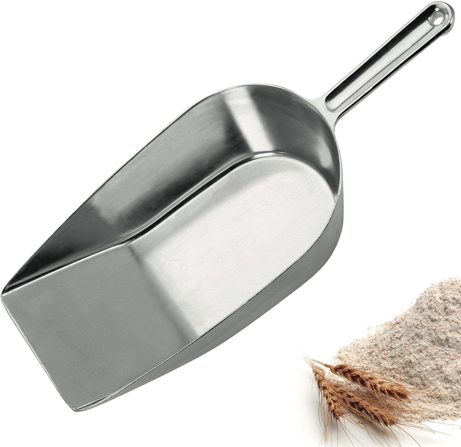 Westmark Scoop, 1.86 Liter/half gallon capacity, Silver
