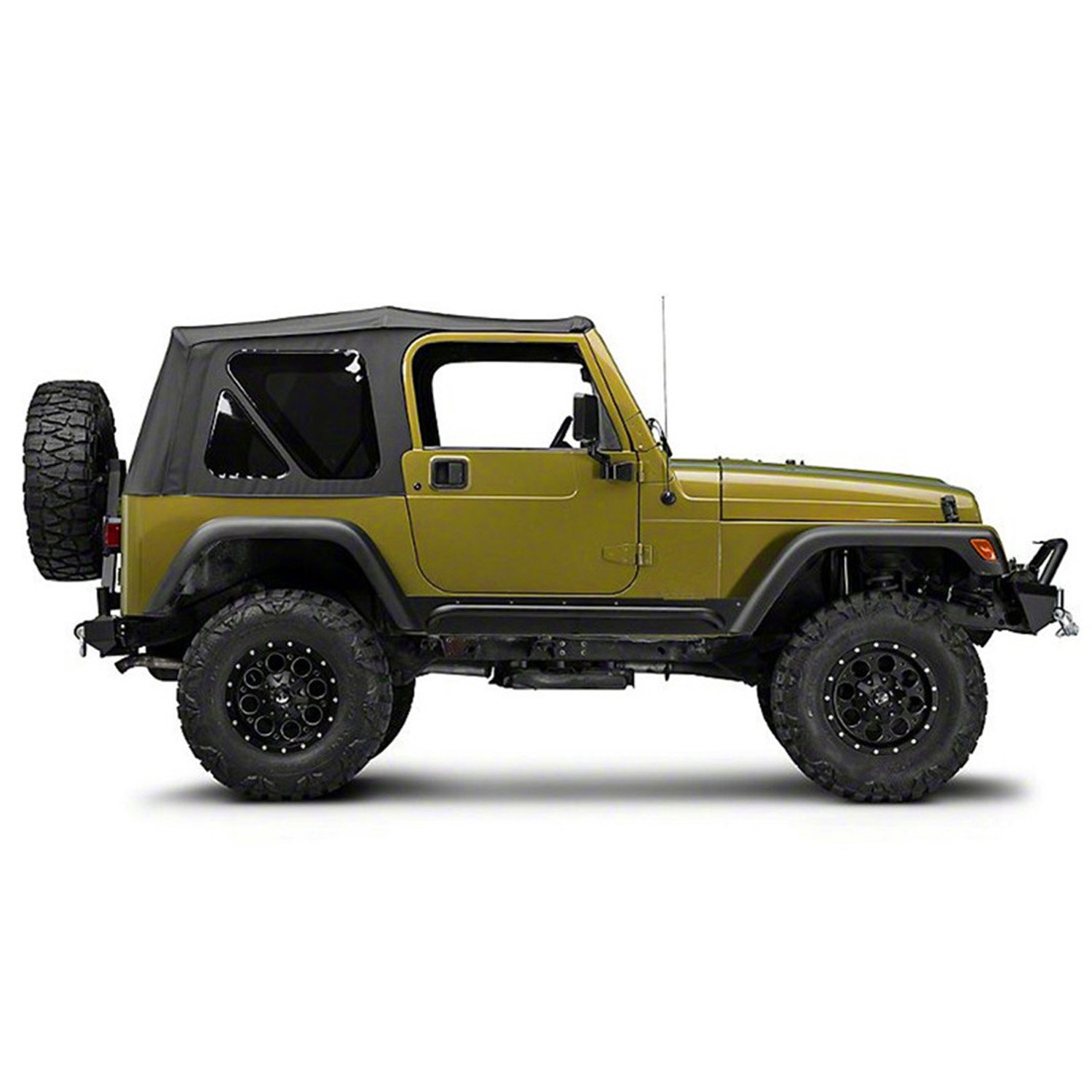 Amazon | Hooke Road Wrangler TJ ロッカーパネルガード ランニング 