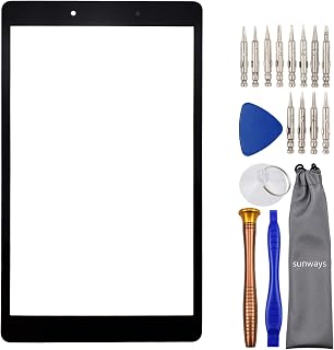 Glass Screen Replacement for Samsung Galaxy Tab A 8.0 2019(Wi-Fi) T290 SM-T290 Black