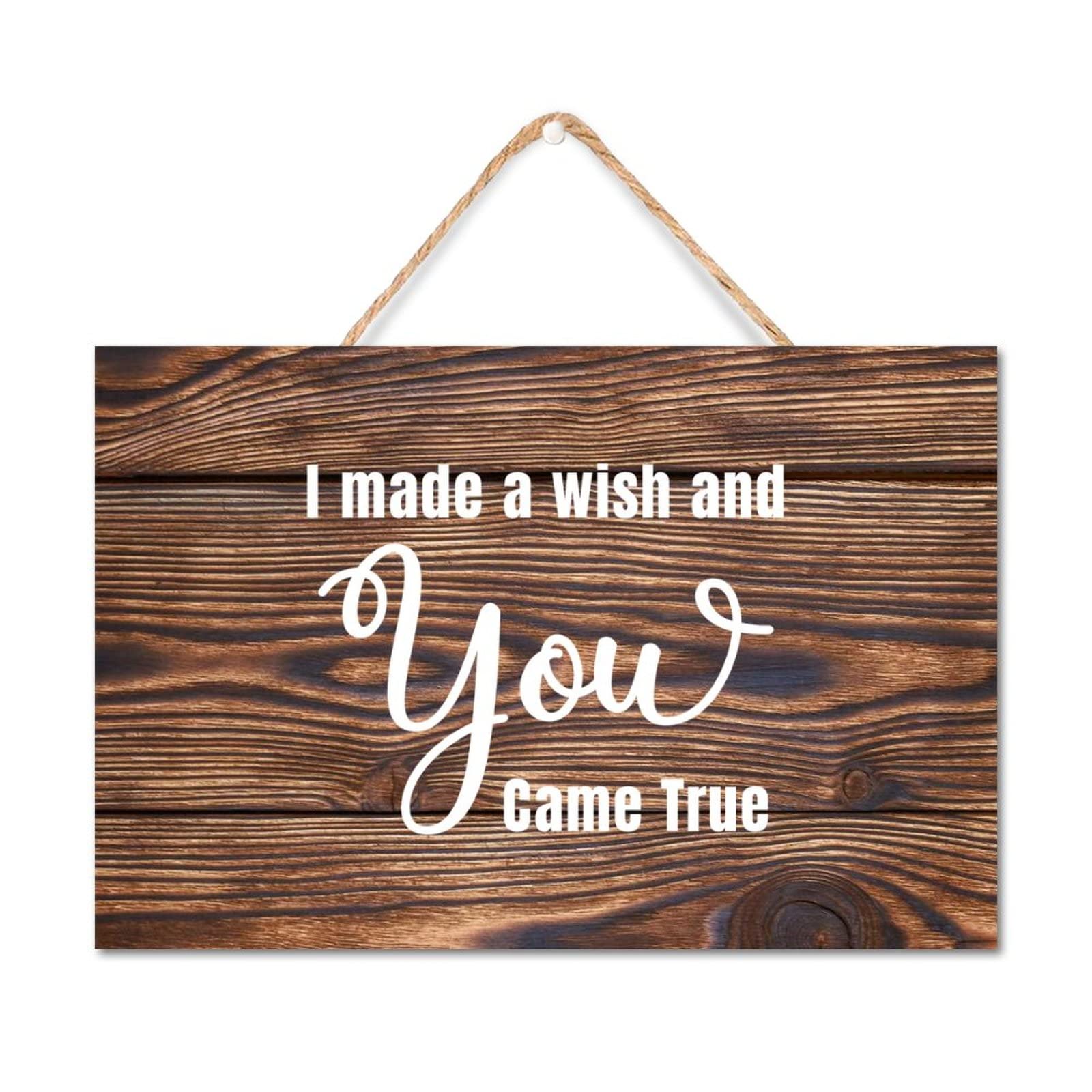 Plaque en bois rustique decoration murale haut de gamme pour maison 30x45
