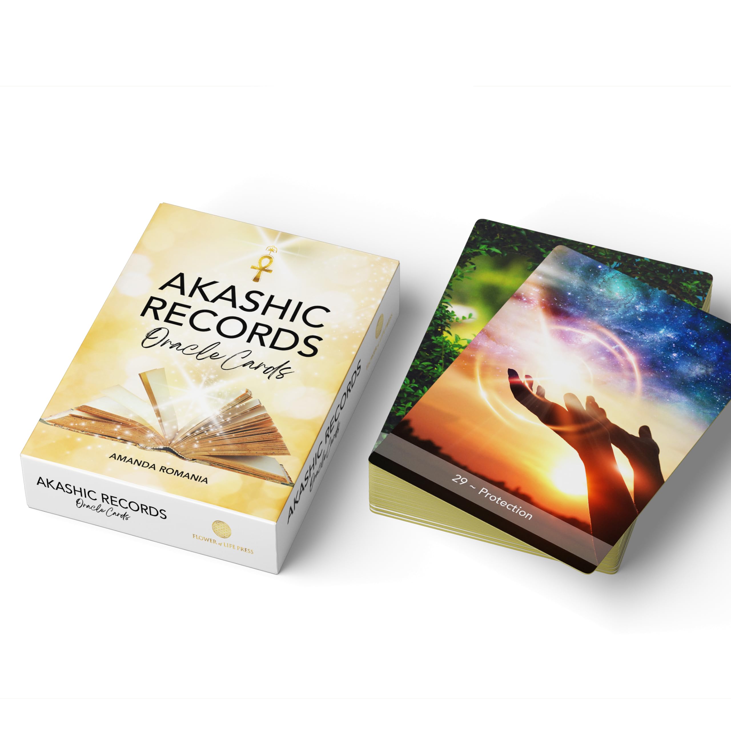 Akashic Records Oracle Cards : Amanda Romania: Amazon.in: Toys & Games