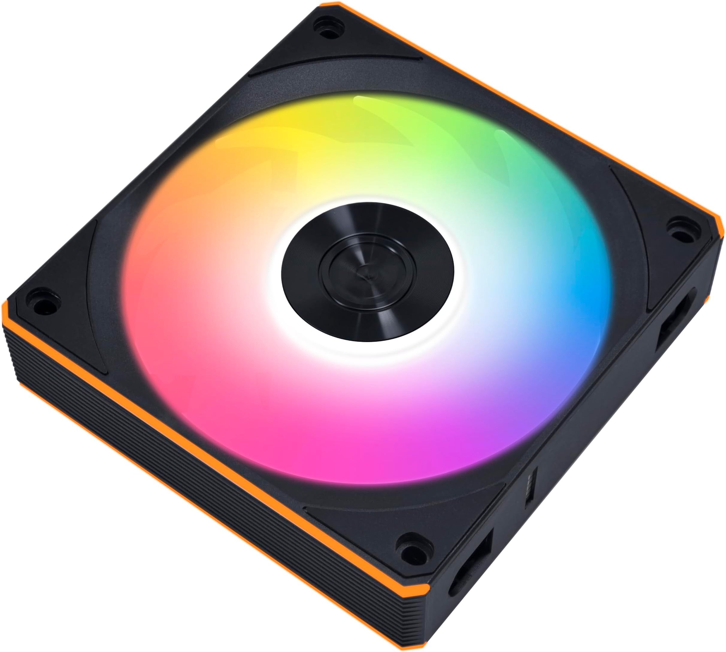 UNI Fan CL Wireless 120 - Single Pack - 2.4 GHz Wireless Signal RGB & PWM PC Case Fans Control - Dual Control Light Zones - 28mm FDB - Controller NOT Included & Required - Black (12CL1W1B)