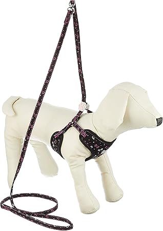 Amazon ドギーマン ソフトハーネスリード リボン リボン ブラック 超小型犬用 S サイズ ドギーマン ハーネス 通販