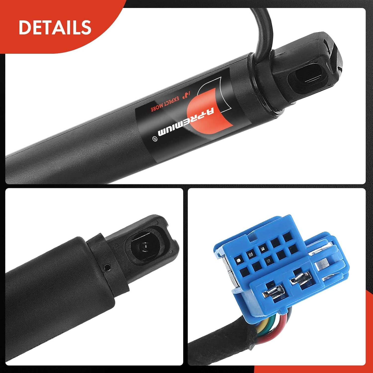 A-Premium Rear Right Tailgate Power Lift Support Shock Strut Compatible with Mercedes-Benz Models - GLE300d, GLE350, GLE400, GLE450 AMG, GLE500, GLE63 AMG S, ML350, ML500 - Replace# 1668901130
