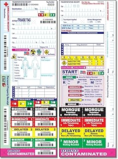 All Risk Triage Tags, 50 Count