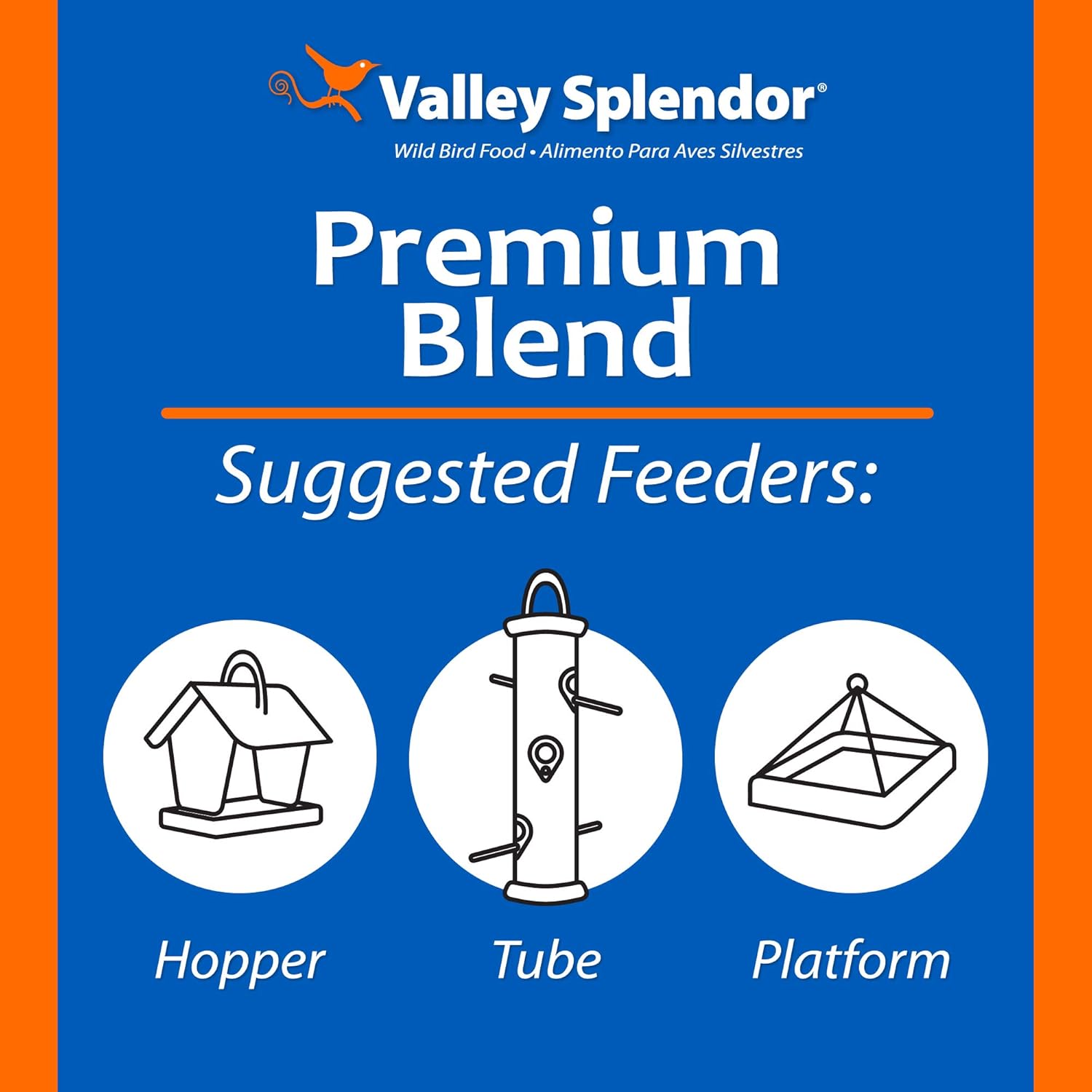 Premium Blend Bird Seed, 25 lbs