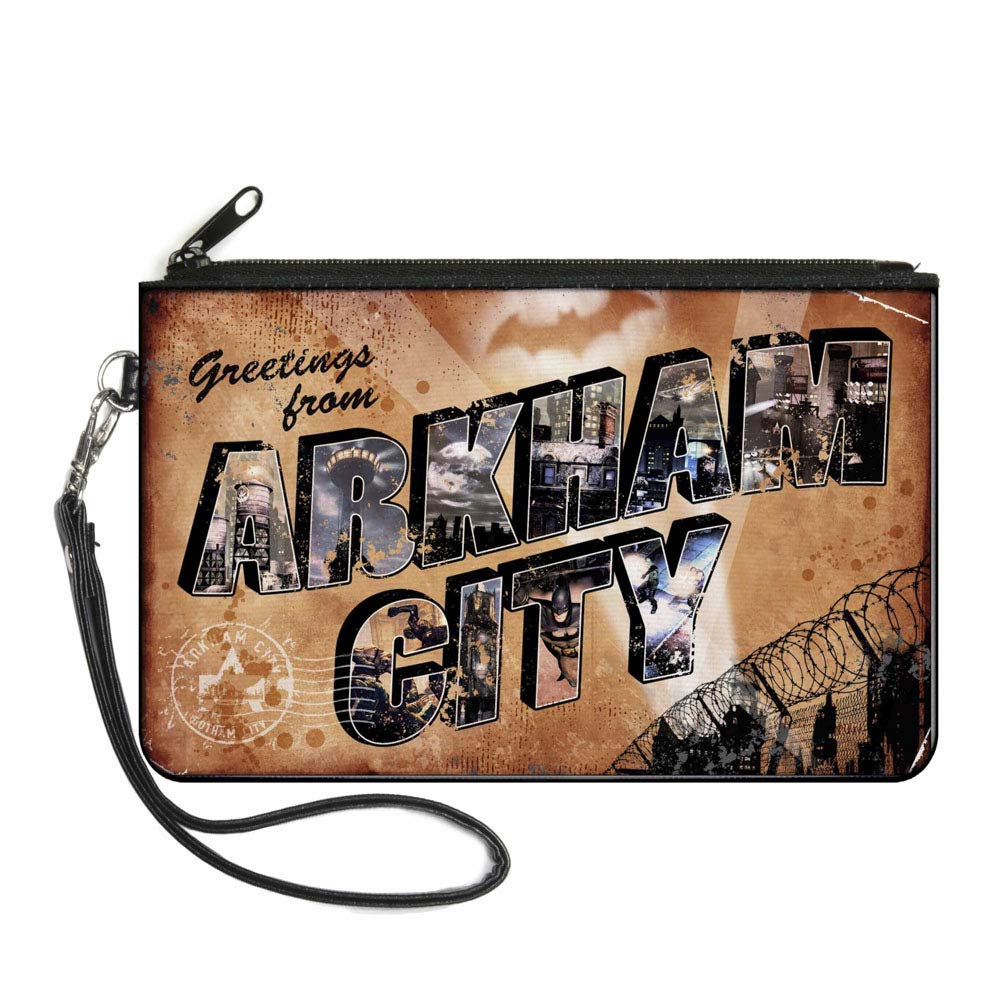 Buckle-DownBuckle-Down Zip Wallet Batman Arkham City Large Accessory, Batman Arkham City, 8" x 5"
