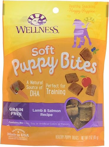 Miniatura 3 de Wellness Puppy Bites - Golosinas de entrenamiento para cachorros sin granos naturales (variedad)