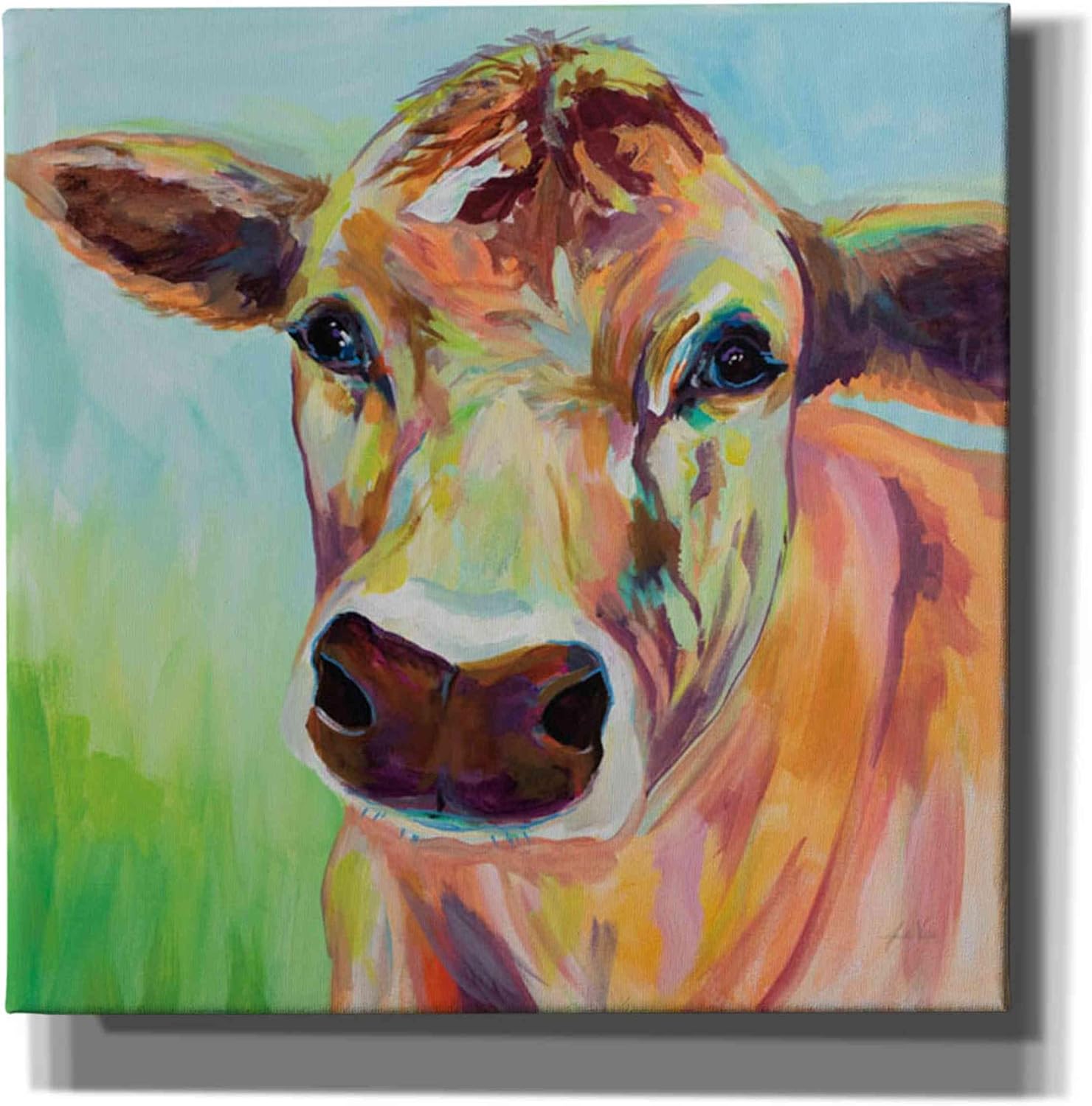 Epic Graffiti "Brody by Jeanette Vertentes, Canvas Wall Art, 12"x12"