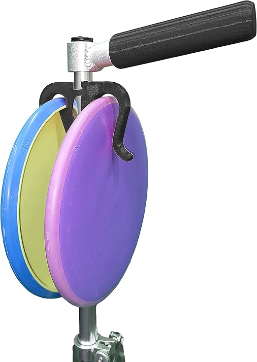 Disc Golf Cart Putter Clip Holds 2 Putters on Your ZUCA