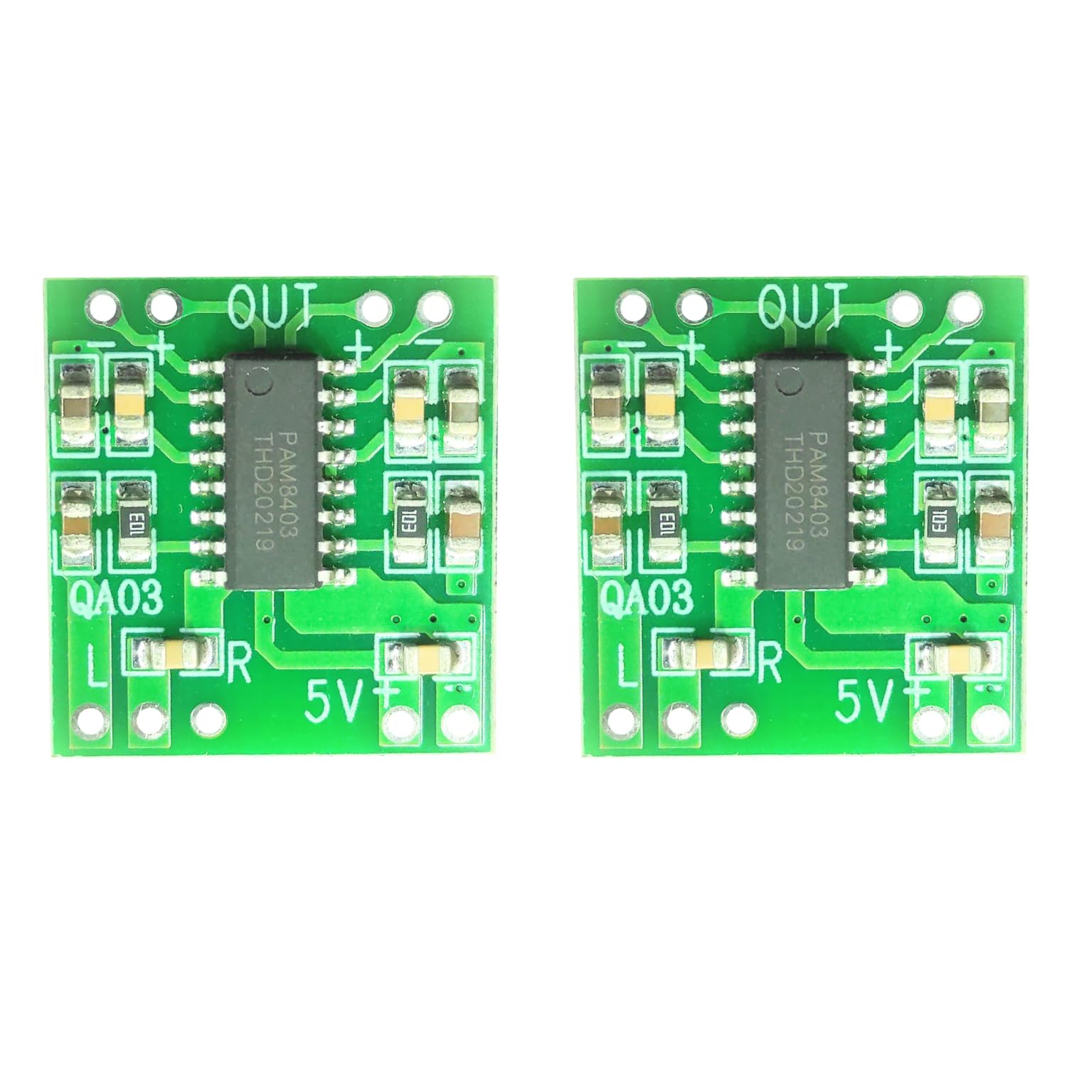 UNIVERSAL HUB Pam8403 5V Dc MINI Amplifier Board Class D USB Power Audio Module 2PCS-image-20