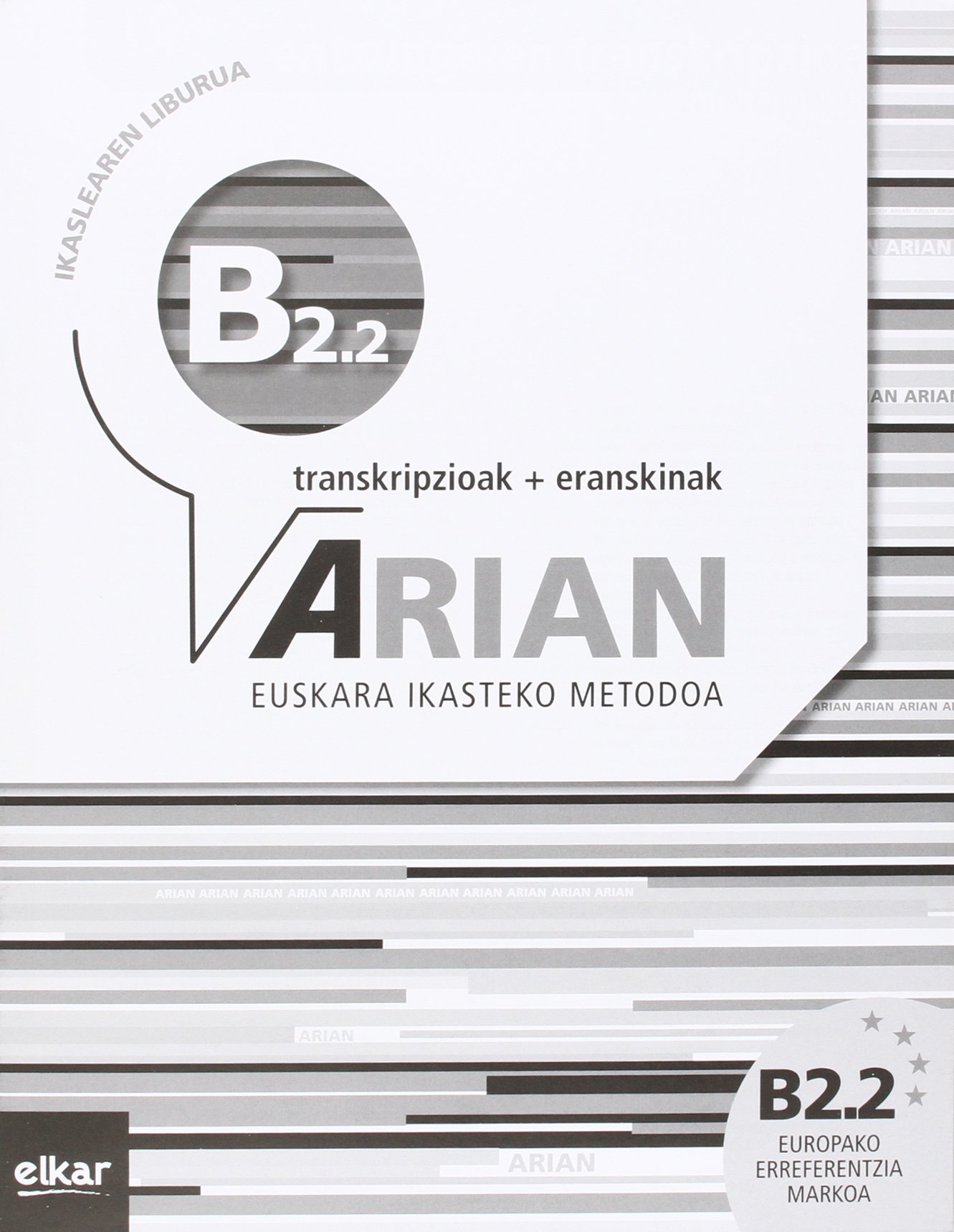 Arian B2.2 Ikaslearen liburua (+CD audioa)
