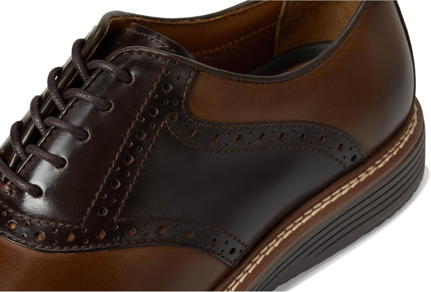 Johnston & Murphy Men's Upton Saddle Lace-Up Oxford Shoe