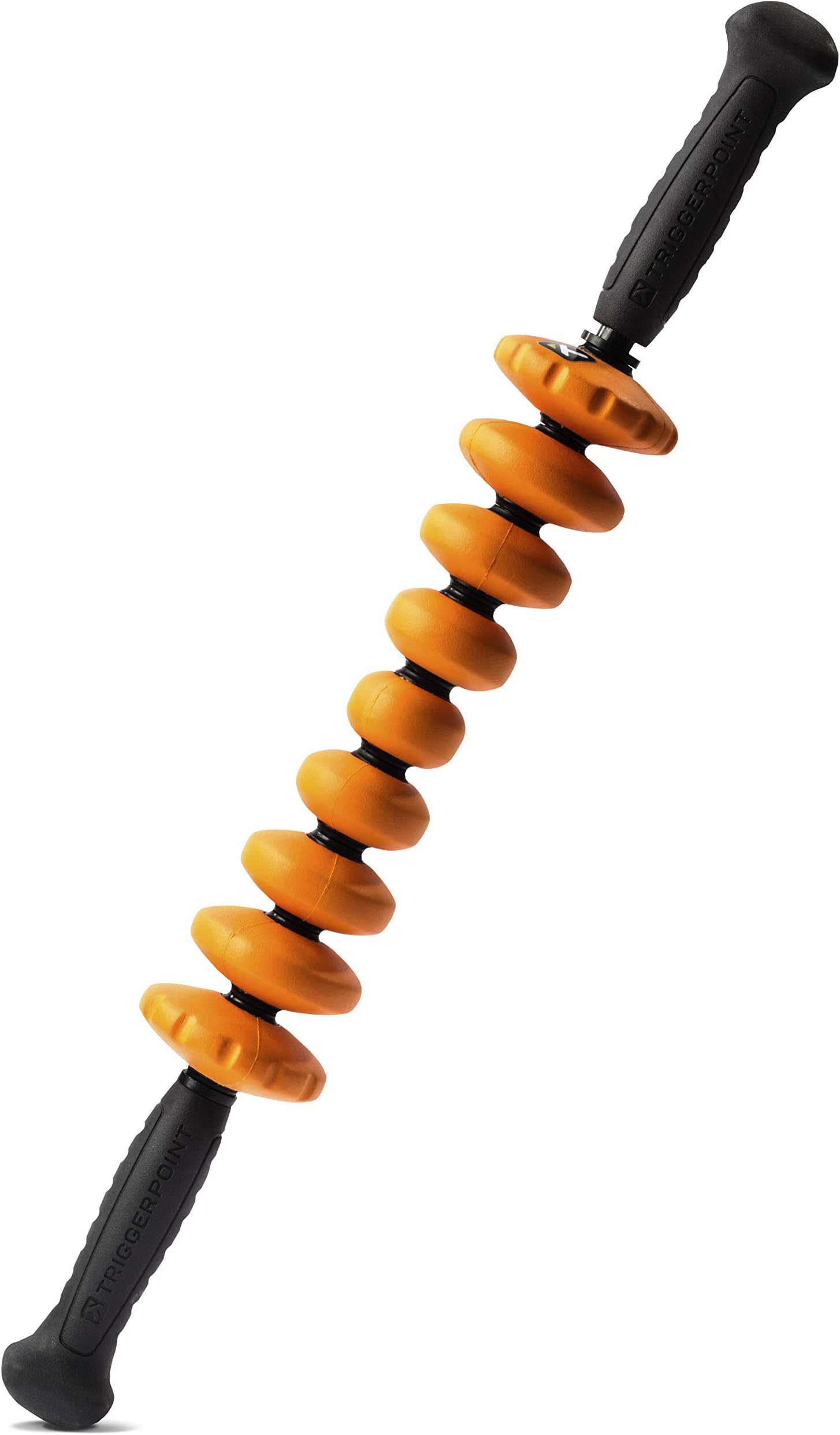 TriggerPoint Performance Grid STK Hand-Held Foam Roller, Handheld Foam Roller, Massage Roller, Muscle Roller Stick, Orange, 24''/53cm