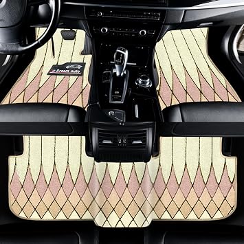 Custom Car Floor Mats for Toyota for Land Cruiser 200 2009-2017, Waterproof Anti-Slip Car Mats - Beige
