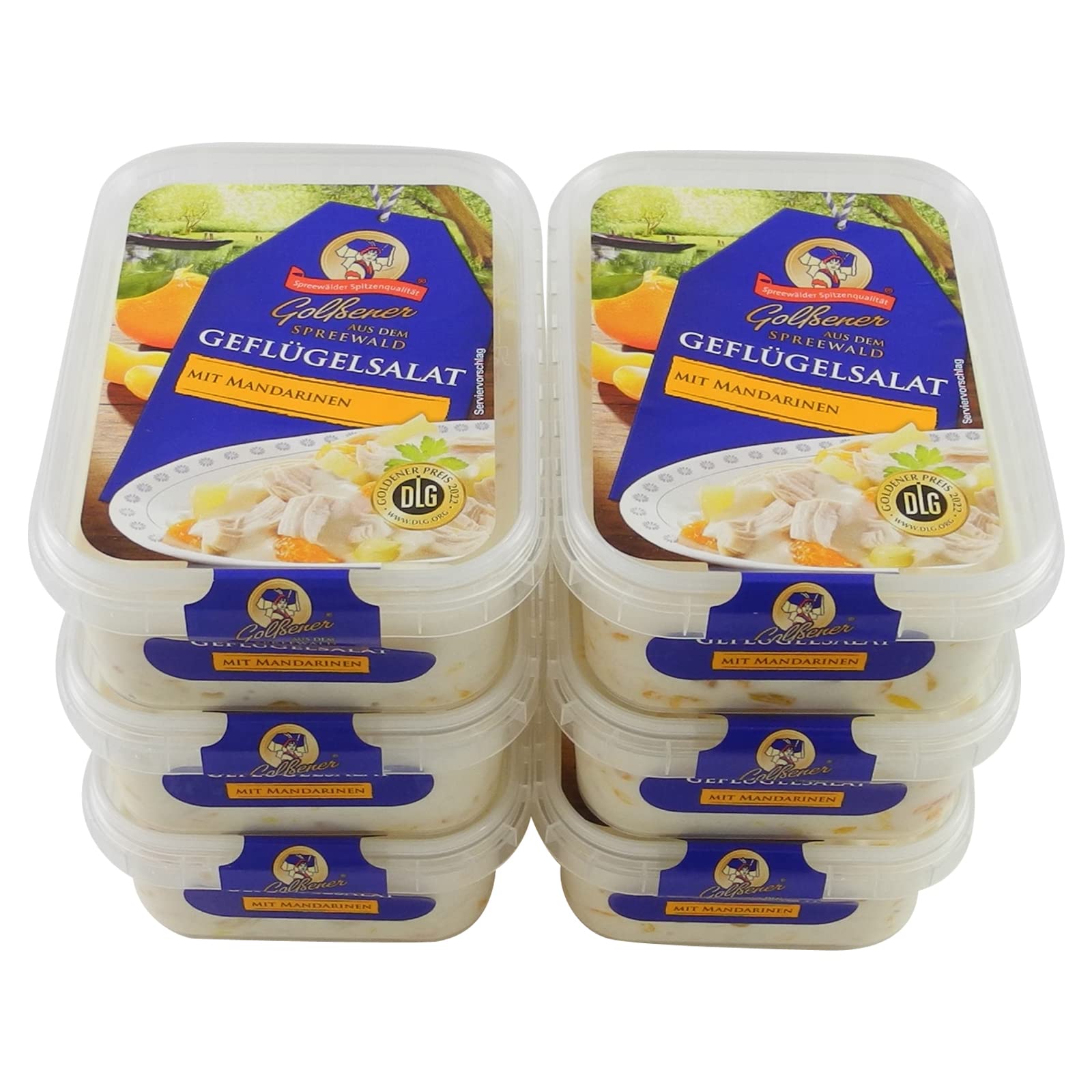 Geflügelsalat mit Mandarinen 6er Set (6 Packungen à 200 g)