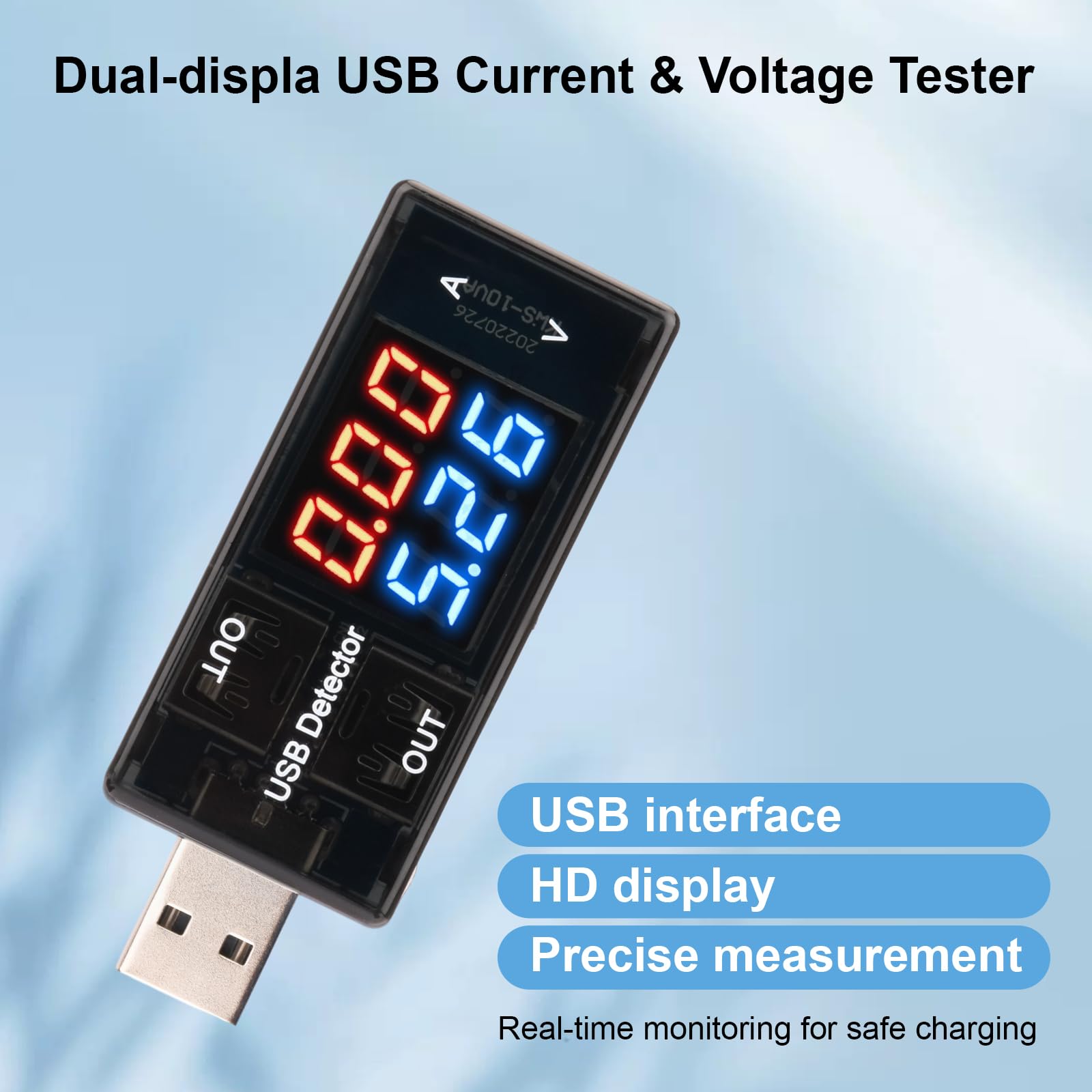 USB x 3 porty USB tester miernik USB, 0-3 A 4-30 V cyfrowy multimetr, miernik napięcia, woltomierz, prąd, detektor mocy