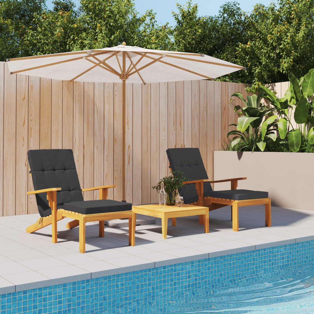 Coussins de chaise longue de jardin Homgoday pour vos instants de détente
