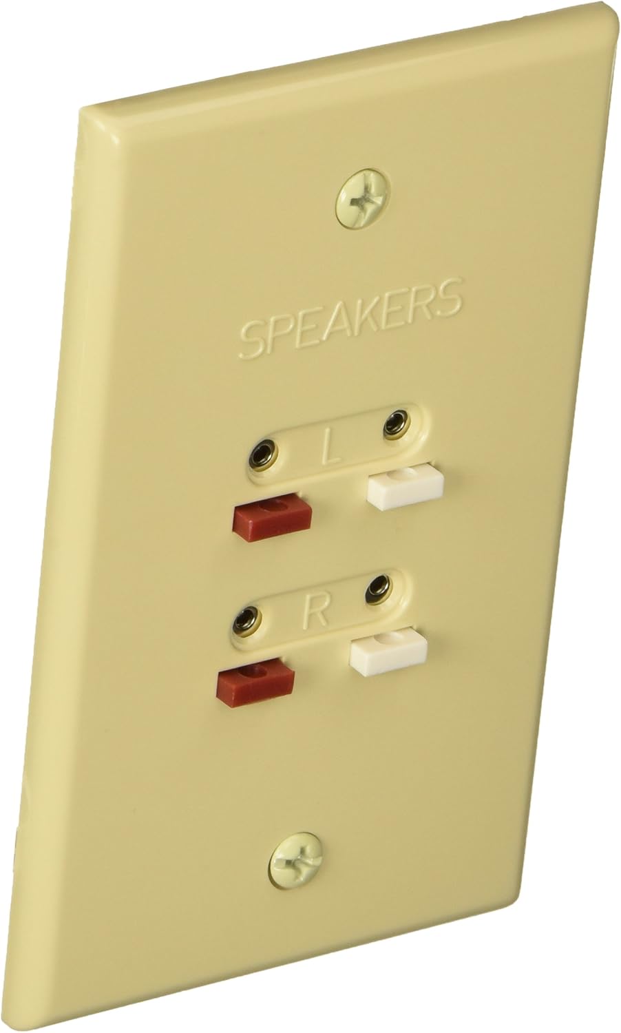 RCA Speaker Wire Wall Plate (AH300R 
