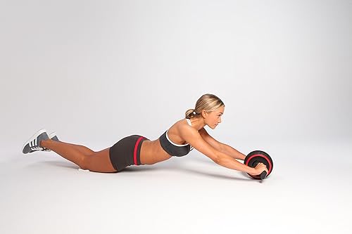 Miniatura 2 de Sistema de entrenamiento de abdominales de Iron Gym, rueda abdominal