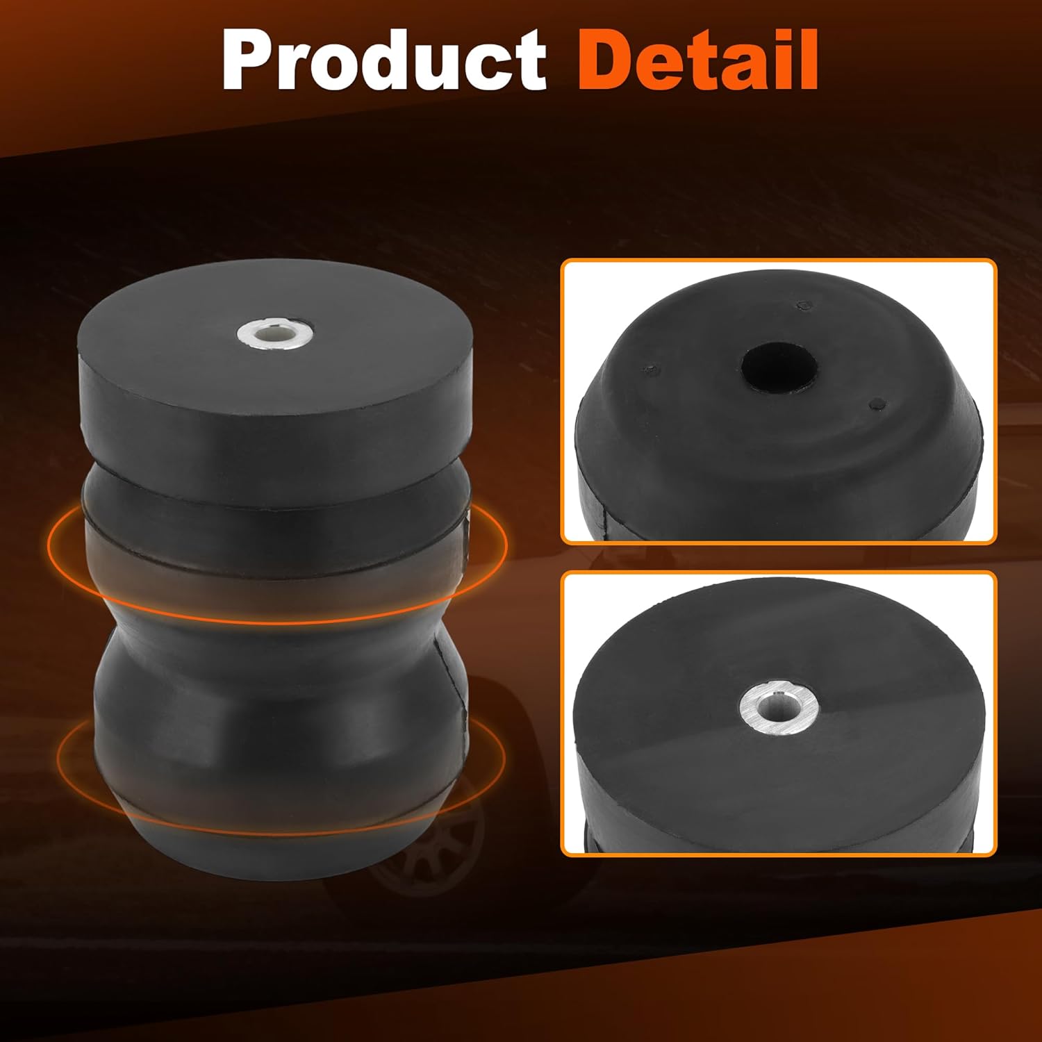 Rear Suspension Helper Spring Kit for Dodge for Ram 2500 2014-2025 Rear Suspension Enhancement System No.DR2500D
