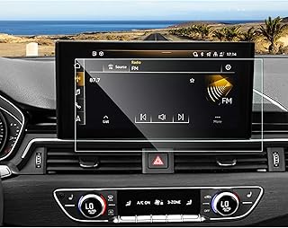 for 2020-2024 Audi A4 Screen Protector, for 2020-2023 2024 Audi A5/ 2021-2023 Audi Q5 Screen Protector, 10.1-inch Tempered Glass Protector, 2022 2023 2024 A4 A5 Q5 Display Protective Film 10.1“