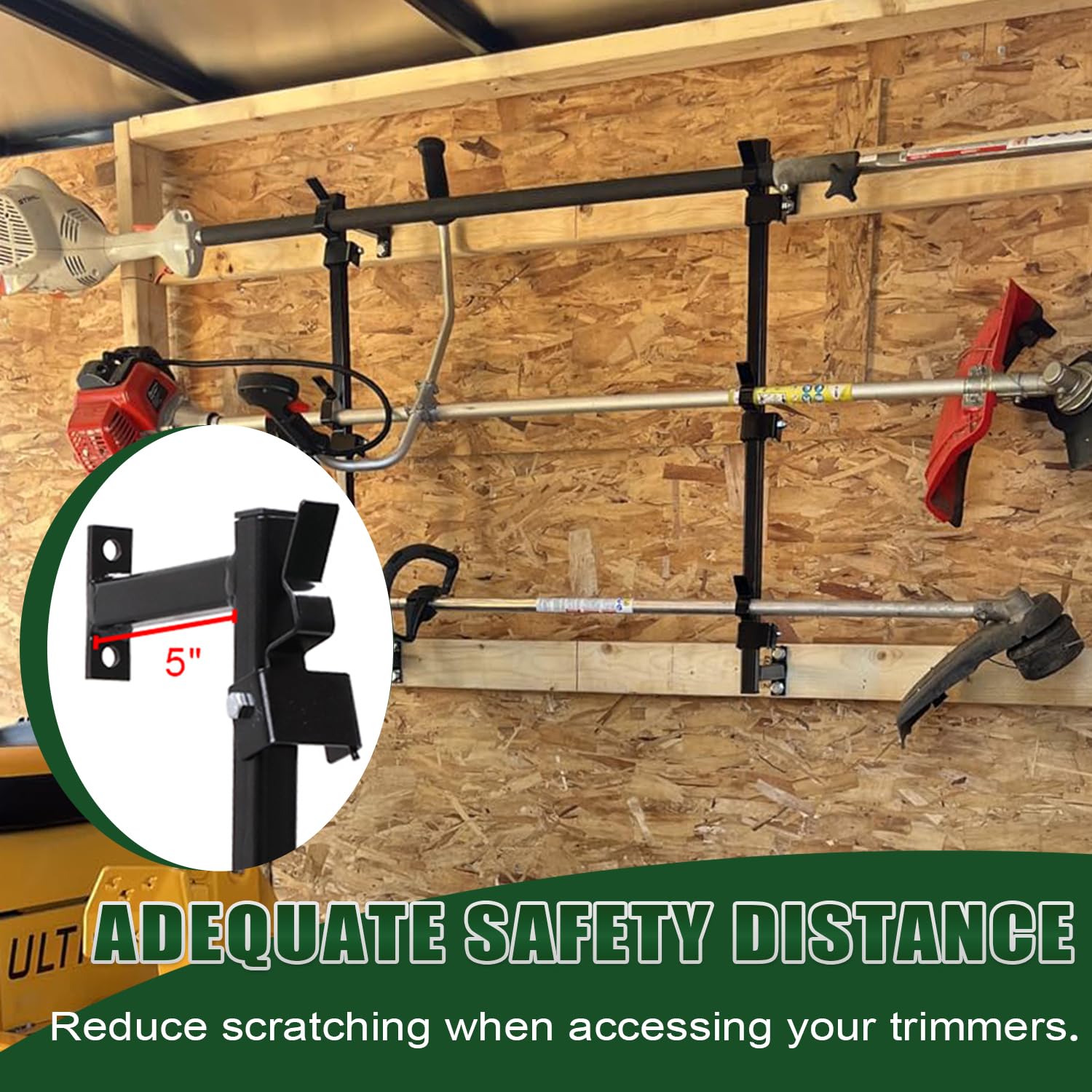 Snapklik.com : Weed Eater Racks For Enclosed Trailer Trimmer Rack ...