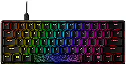 Hyper X, TECLADO MECANICO HYPERX ALLOY ORIGINS 60, Preto com iluminação RGB, HKBO1S-RB-US/G