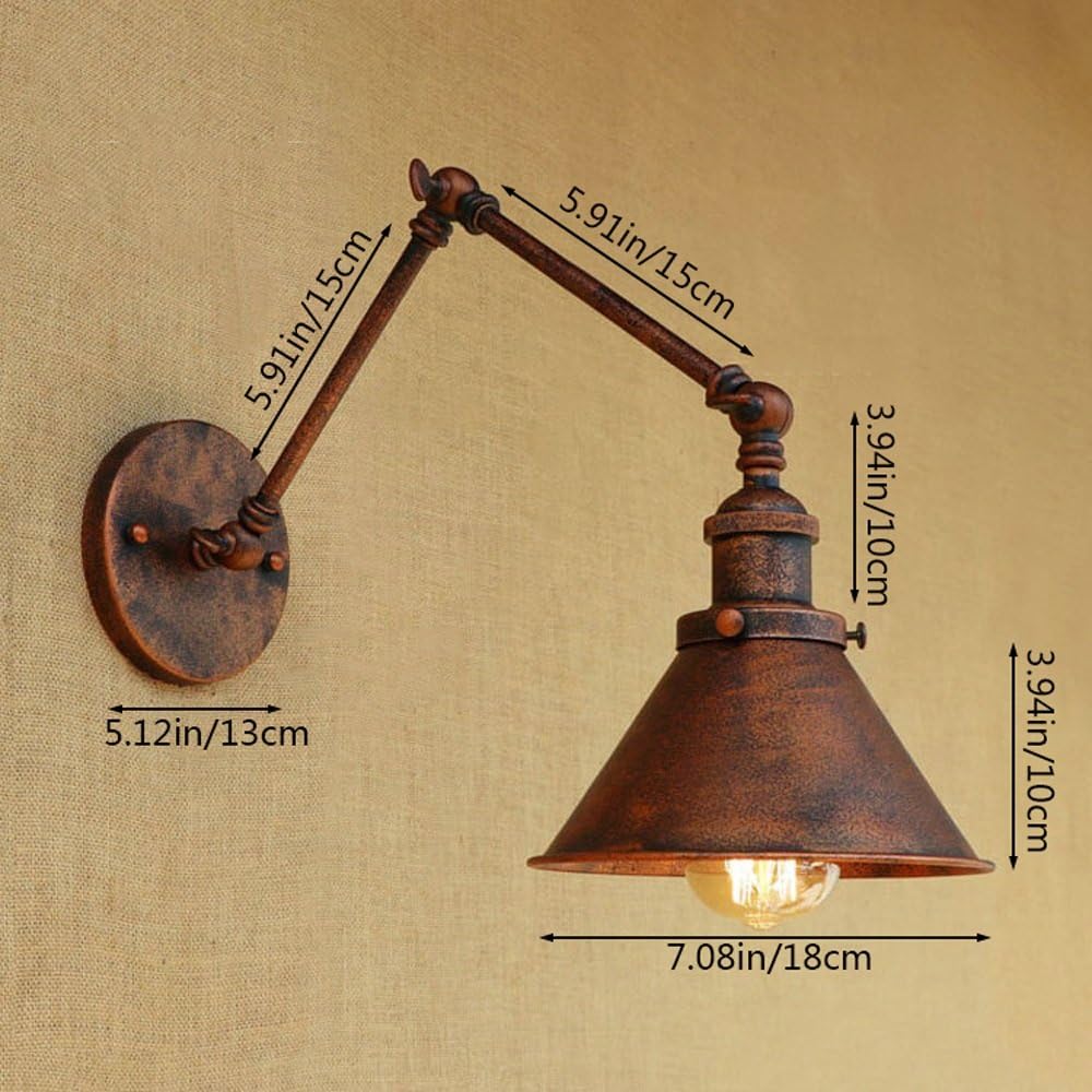 レトロ ヴィンテージライト スイングアーム 照明 専用】レトロ