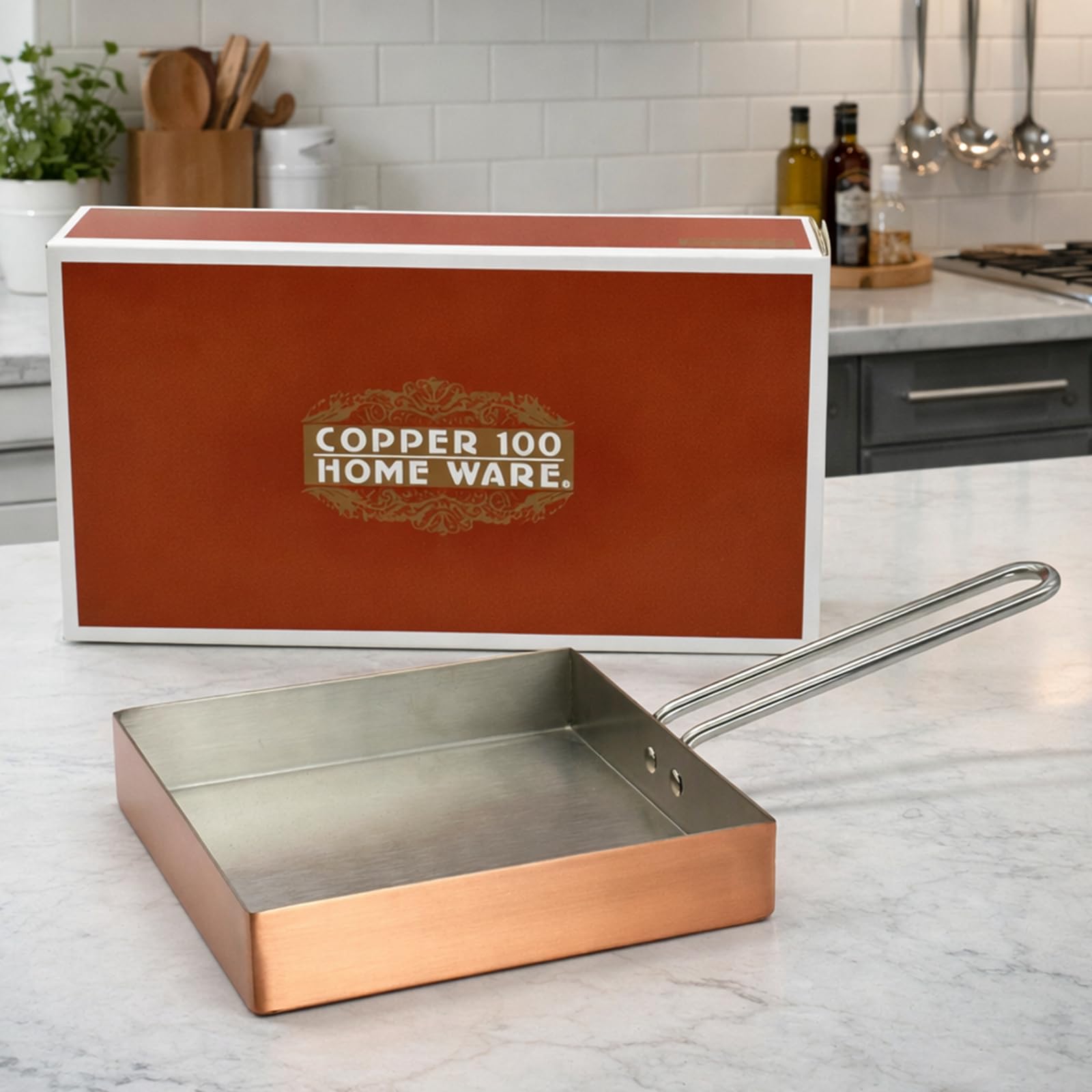 Amazon | 新光金属 PL-1720 銅製 玉子焼き器 正方形 調理器具 ギフト